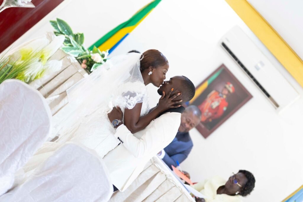 Reportage photo mariage chic à Libreville par Samy Picture.